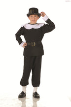 Child Pilgrim Boy Costume Size Small by HalloweenStore.com