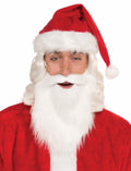 Simply Santa White Beard and Mustache Christmas Costume Santa Claus Accessory by HalloweenStore.com