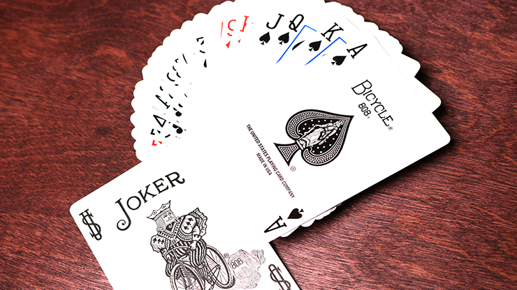 Bicycle Black Playing Cards by US Playing Card Co by Murphy's Magic Supplies, Inc.