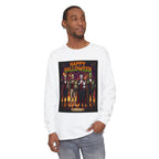 Halloween Monsters Long Sleeve T-Shirt — "Happy Halloween" Graphic by Printify