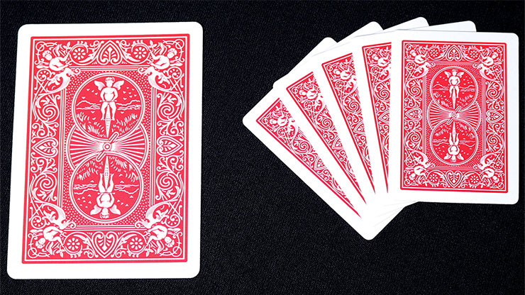 Mini Bicycle Cards (Red) by Murphy's Magic Supplies, Inc.