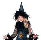 Pretty Witch Feathered Child Costume Size Small by HalloweenStore.com