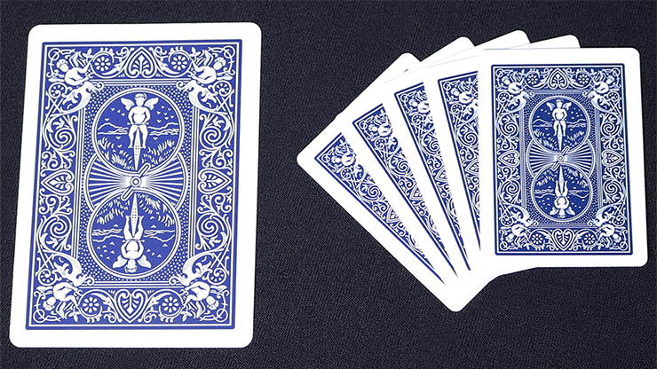 Mini Bicycle Cards (Blue) by Murphy's Magic Supplies, Inc.