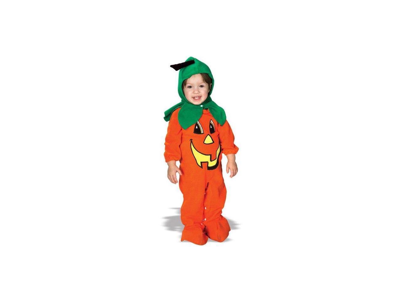 Lil' Pumpkin Baby Child Costume Size Newborn 0-9 months by HalloweenStore.com