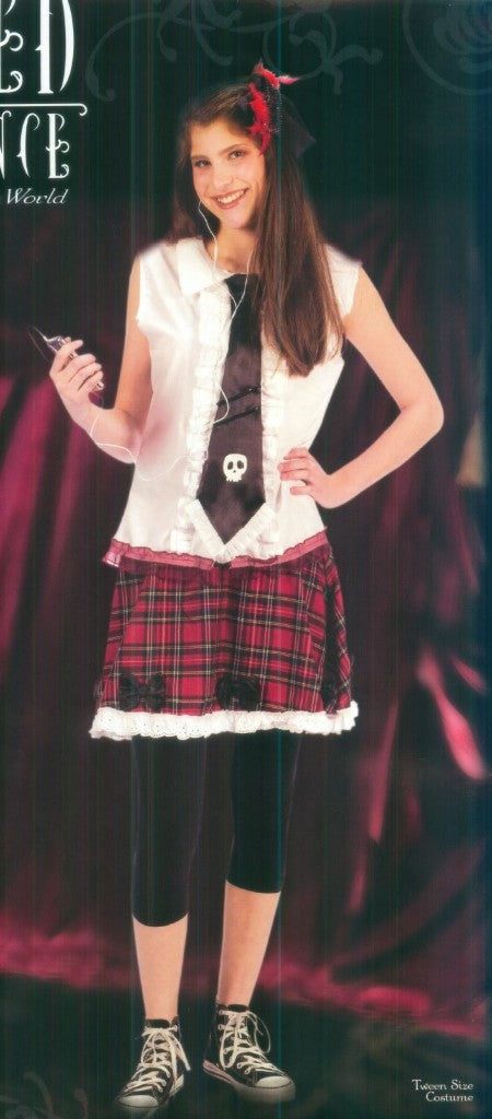 Wicked Innocence School Girl Junior Costume Size Large 12-14 by HalloweenStore.com