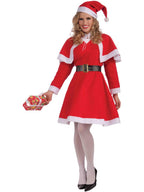 Women's Miss Santa Christmas Costume Size Standard 6-14 Dress by HalloweenStore.com