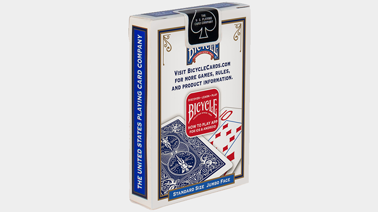 Cards Bicy. Jumbo Index (Blue) by Murphy's Magic Supplies, Inc.
