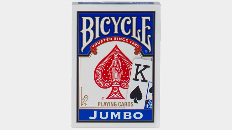 Cards Bicy. Jumbo Index (Blue) by Murphy's Magic Supplies, Inc.