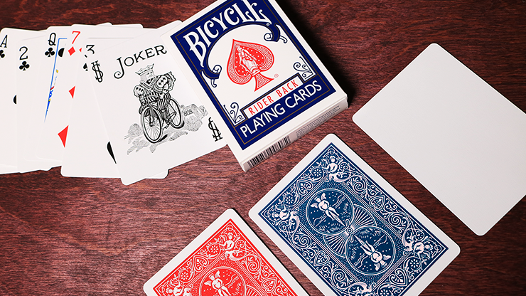 Bicycle Playing Cards Poker (Blue) by US Playing Card Co by Murphy's Magic Supplies, Inc.