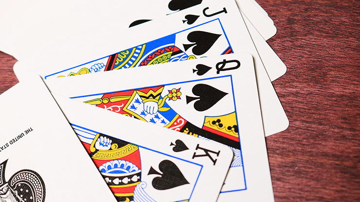 Bicycle Playing Cards Poker (Blue) by US Playing Card Co by Murphy's Magic Supplies, Inc.