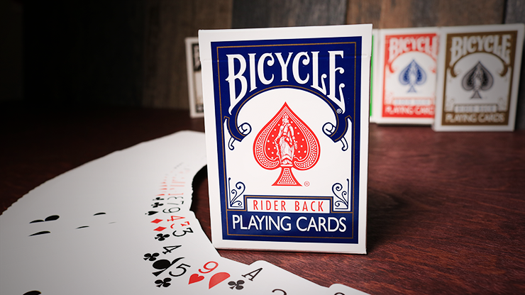 Bicycle Playing Cards Poker (Blue) by US Playing Card Co by Murphy's Magic Supplies, Inc.