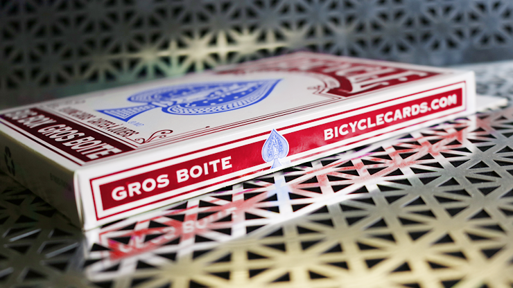 Big Bicycle Cards (Jumbo Bicycle Cards, Red) by Murphy's Magic Supplies, Inc.