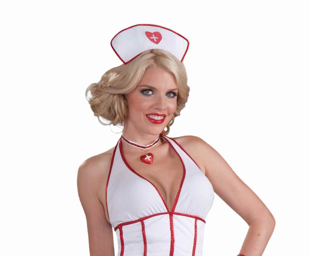 Intensive Care Sexy Nurse Adult Costume MD/LG by HalloweenStore.com