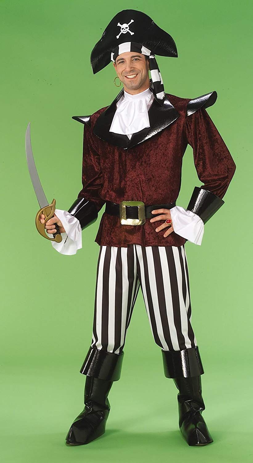 Pierre the Velvet Pirate Adult Costume Size Standard by HalloweenStore.com