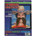 Self Adhesive Large Brown Walrus Mustache Disguise by HalloweenStore.com