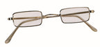 Square Wire Rim Santa Miss Claus Ben Franklin Old Style Specs Costume Glasses by HalloweenStore.com