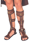 Gladiator Greek Egyptian Roman Sandals Up to Mens 10 by HalloweenStore.com