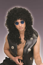 Forum Novelties 80's To The Maxx Black Wild Curl Adult Unisex Wig by HalloweenStore.com