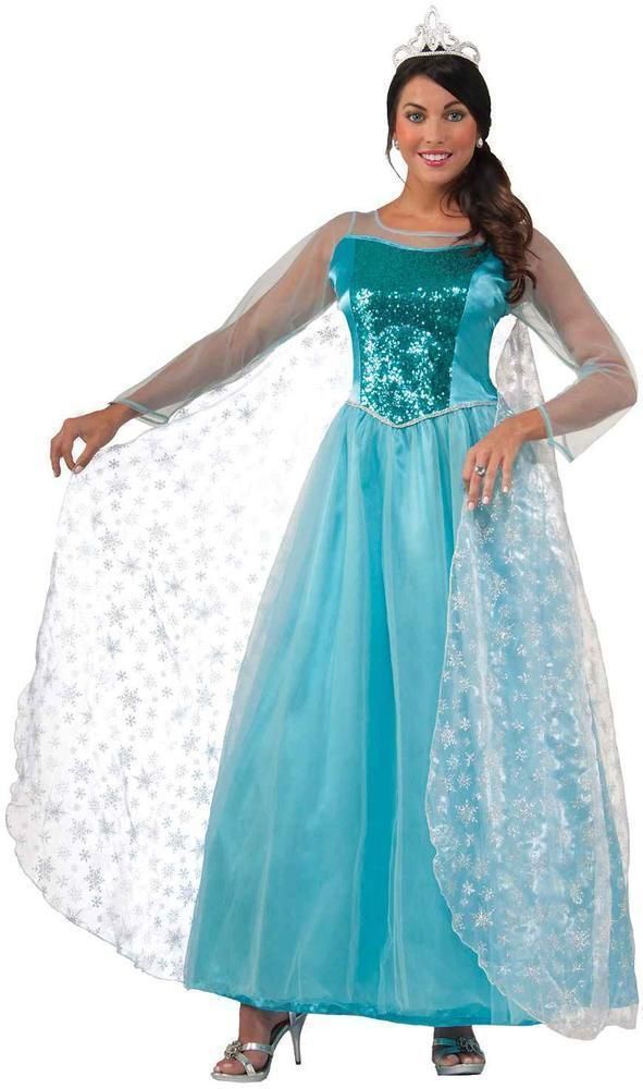 Princess Krystal Ice Princess Adult Costume Size Standard by HalloweenStore.com