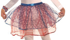 Red, White and Blue Patriotic USA Tutu Skirt 4th of July Accessory Child by HalloweenStore.com
