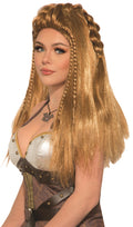 Viking Wig Light Brown or Blonde Medieval Warrior Princess Wig by HalloweenStore.com
