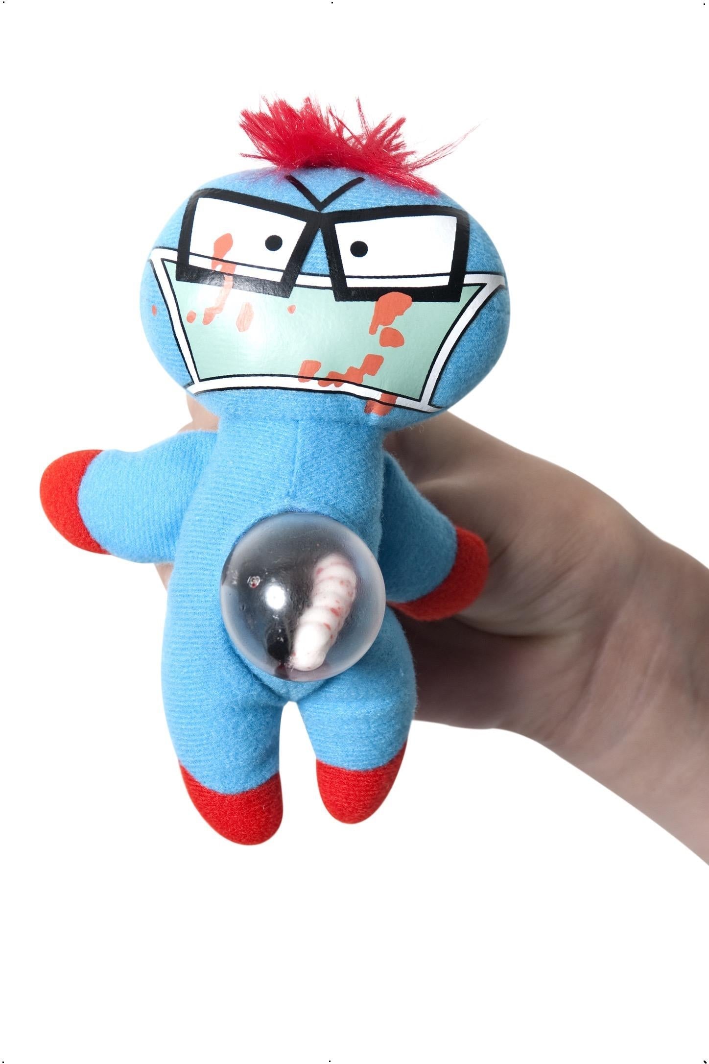 Mad Surgeon Squeezy Stuffed Monster Doll by HalloweenStore.com