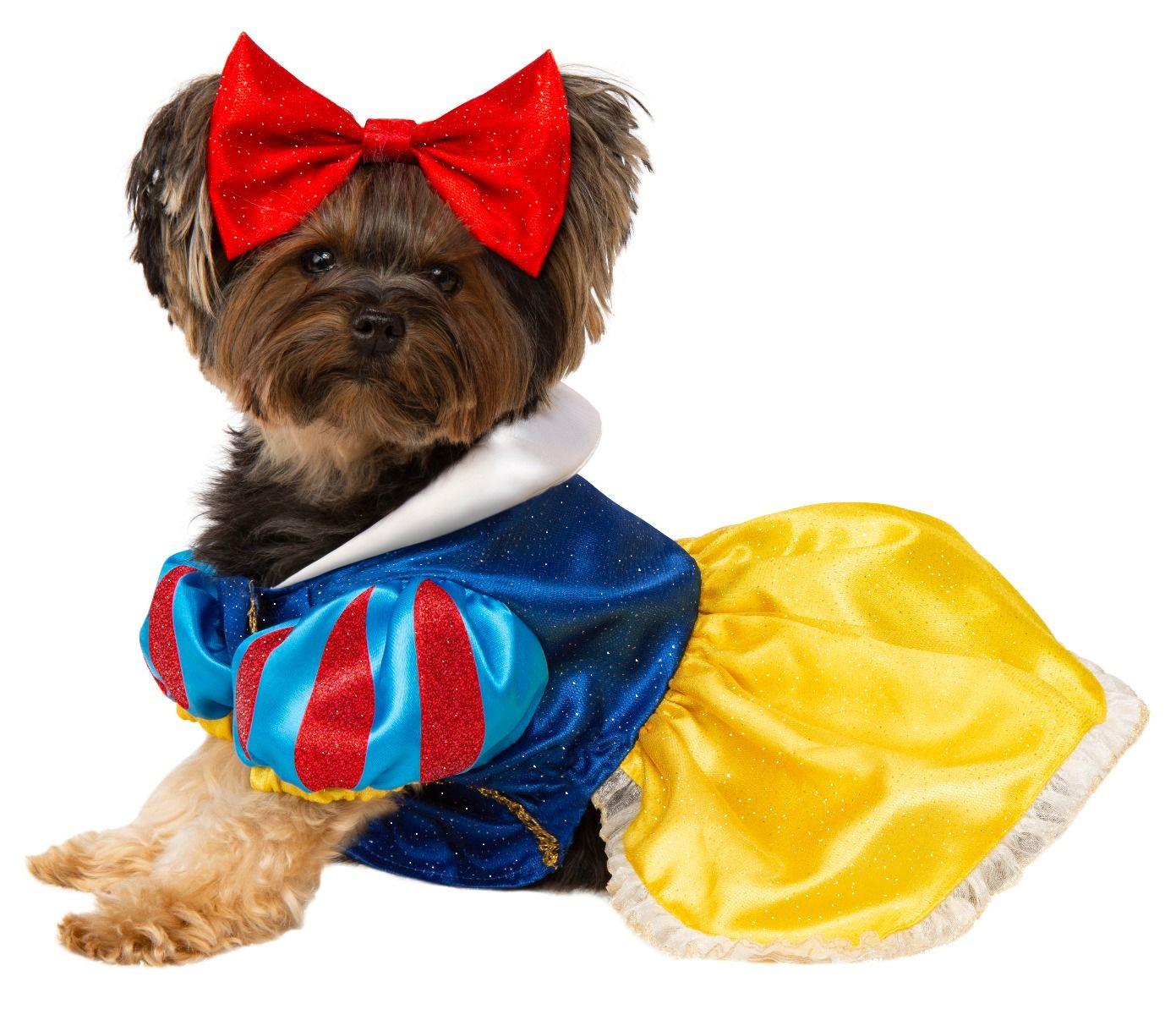 Snow White Princess Pet Dog Costume Dress Size Large by HalloweenStore.com