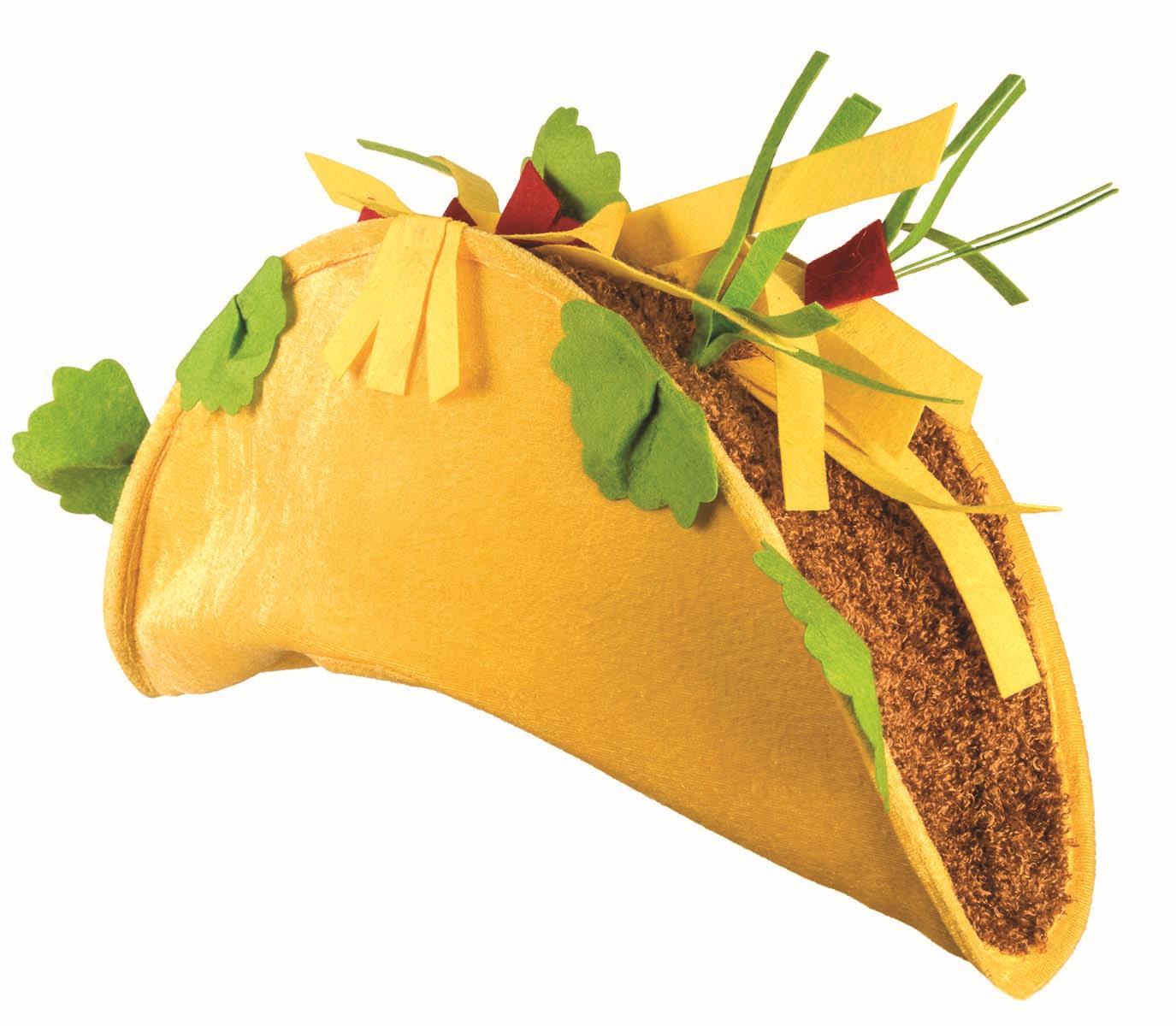 Taco Cap Mexican Festive Foodie Hat by HalloweenStore.com