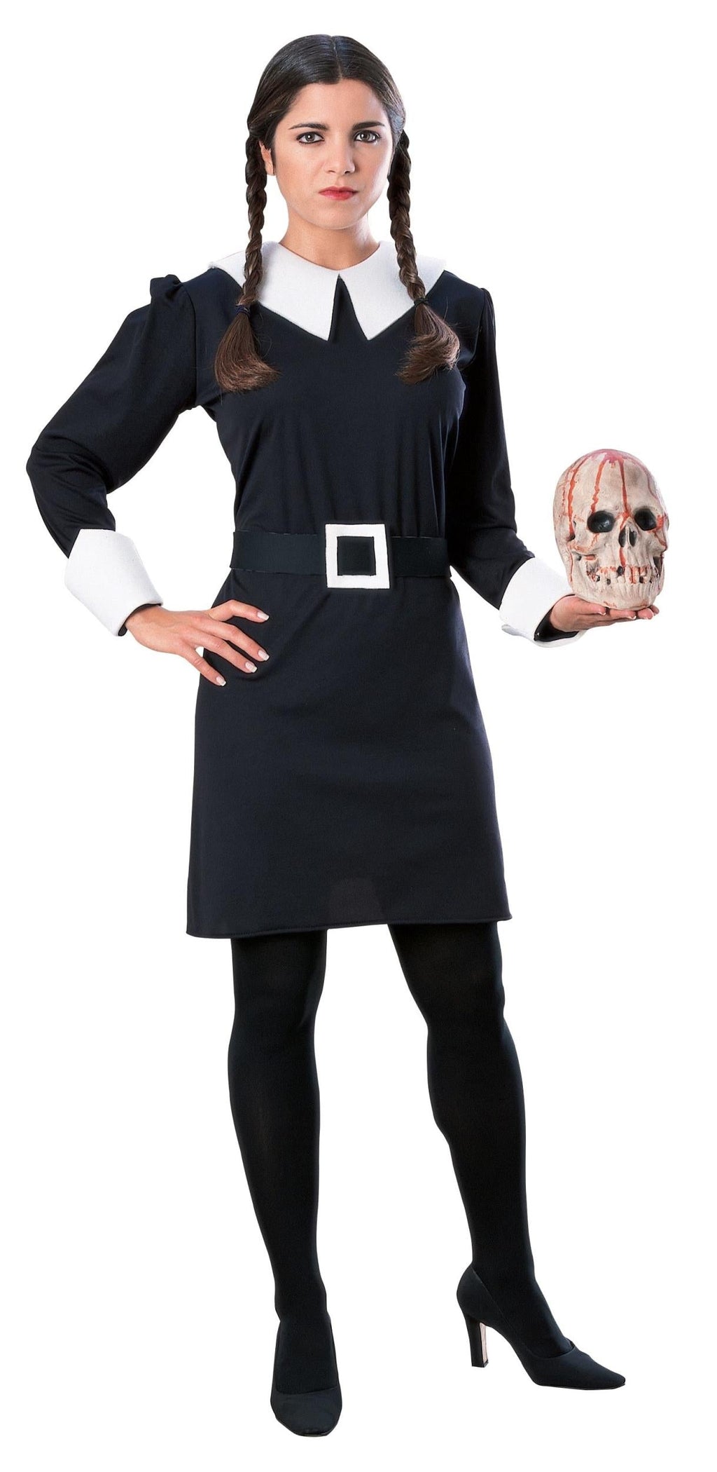 Addams Family Wednesday Addams Adult Costume Size Medium by HalloweenStore.com