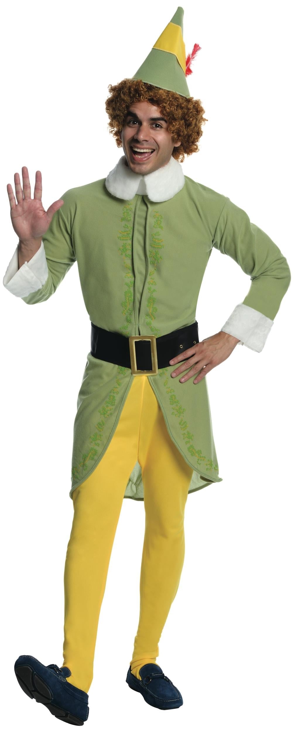Buddy the Elf Movie Deluxe Adult Christmas Costume Size Standard by HalloweenStore.com