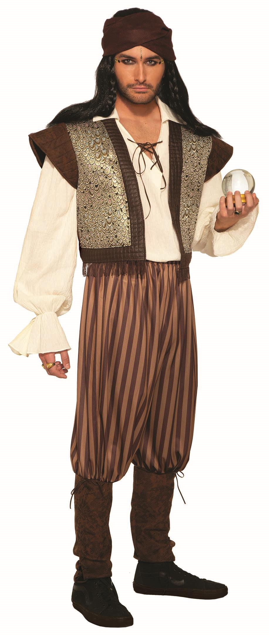 Woodland Fortune Teller Gypsy Men's Adult Costume Size Standard by HalloweenStore.com