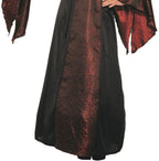 Crimson Countess Women's Vampire Hostess Dress Costume by HalloweenStore.com