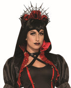 Gothic Flower Vampire Rose Headband Crown Costume Accessory by HalloweenStore.com