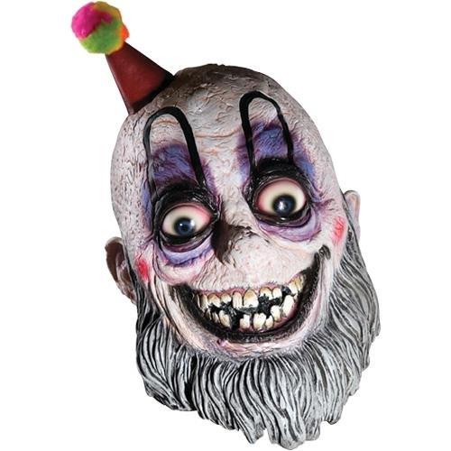 Mr. Curly Adult Scary Clown Mask Spaulding Devil Reject by HalloweenStore.com