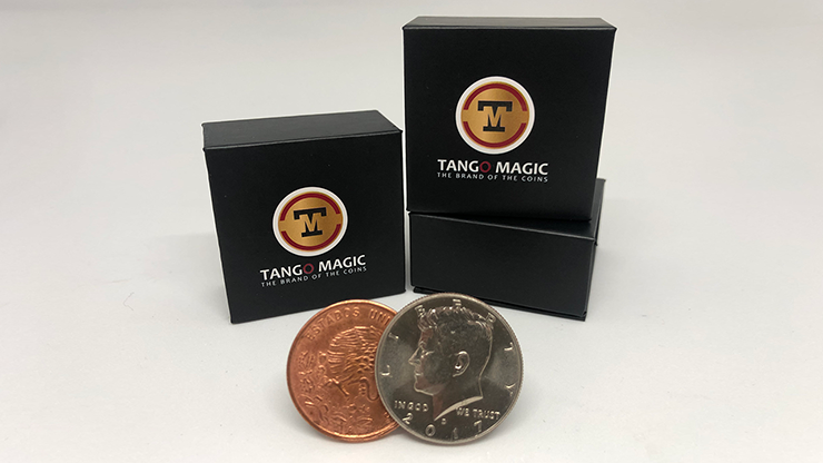 Scotch and Soda Magnetic Mexican Coin (D0052) by Tango by Murphy's Magic Supplies, Inc.