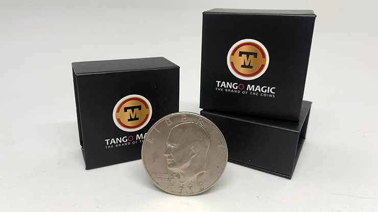 Steel Core Coin Eisenhower US Dollar (D0028) by Tango by Murphy's Magic Supplies, Inc.