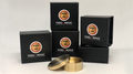 Slot Okito Coin Box Brass Half Dollar (B0019) by Tango by Murphy's Magic Supplies, Inc.