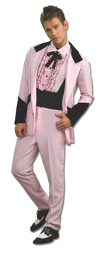 Pink Lounge Lizard 50's Prom King Suit Adult Costume Size Standard by HalloweenStore.com