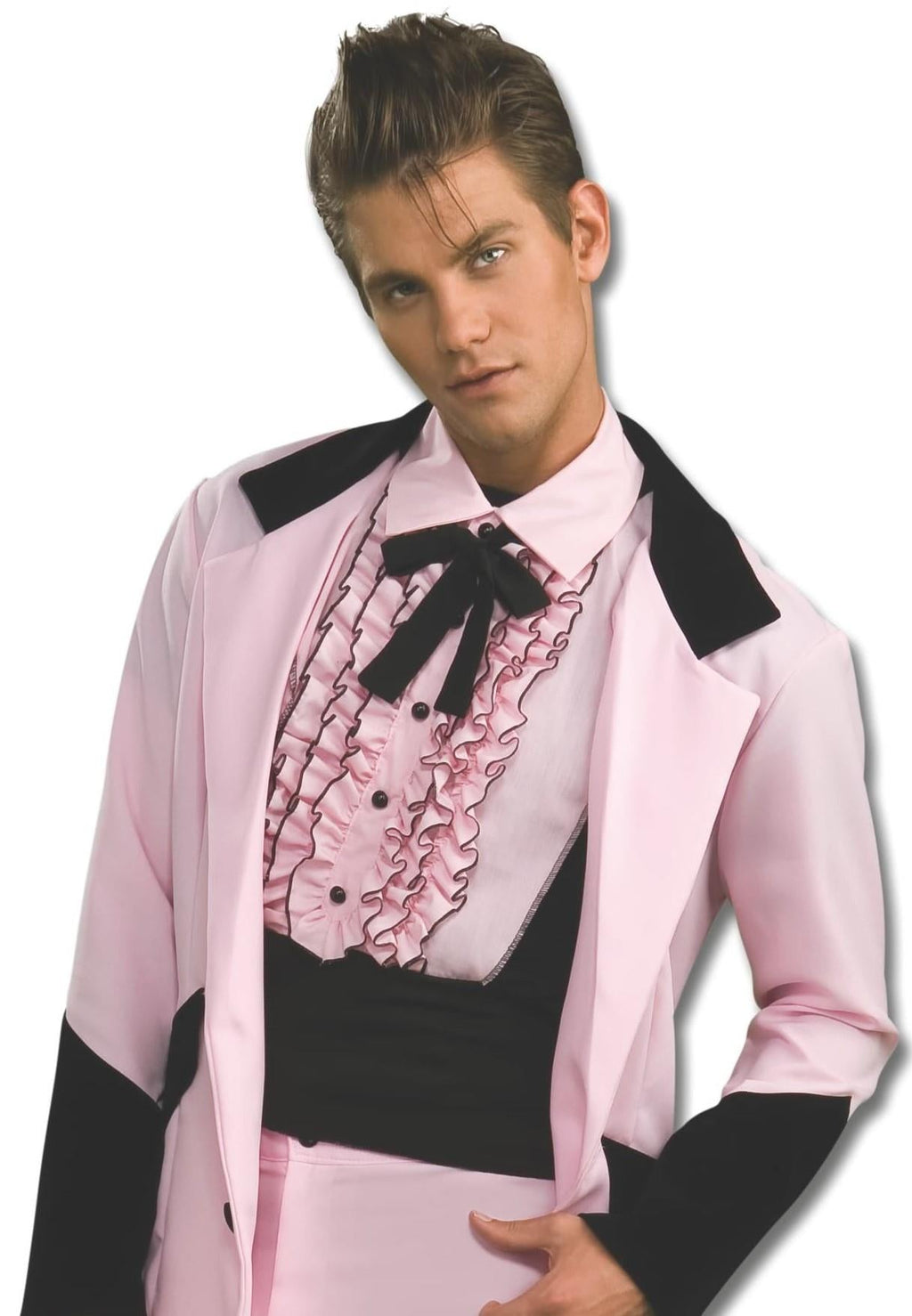 Pink Lounge Lizard 50's Prom King Suit Adult Costume Size Standard by HalloweenStore.com
