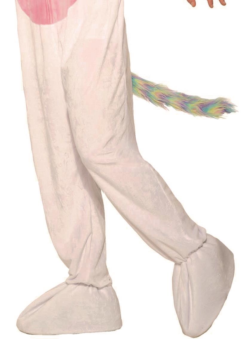 Mythical Unicorn White Fantasy Mascot Costume for Adults by HalloweenStore.com