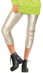 Spaced Out Green Alien Shirt and Leggings Adult Costume by HalloweenStore.com