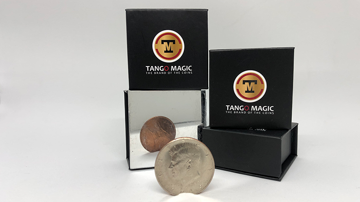 Copper Silver Coin (Half Dollar/English Penny) (D0060) by Tango by Murphy's Magic Supplies, Inc.