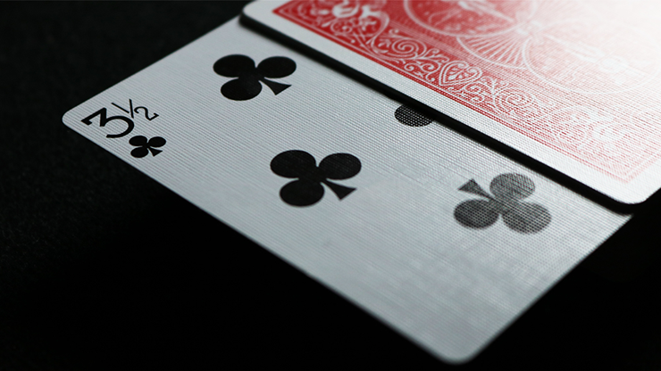 Three and a Half Bicycle Rider Back (Red Club 3 1/2) - Trick by Murphy's Magic Supplies, Inc.