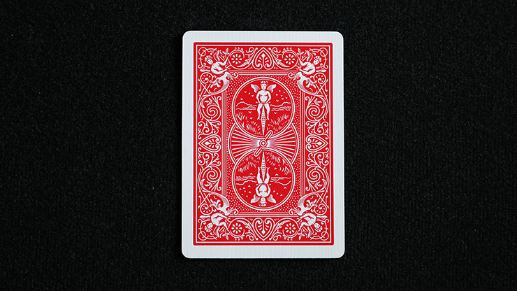 Three and a Half Bicycle Rider Back (Red Club 3 1/2) - Trick by Murphy's Magic Supplies, Inc.