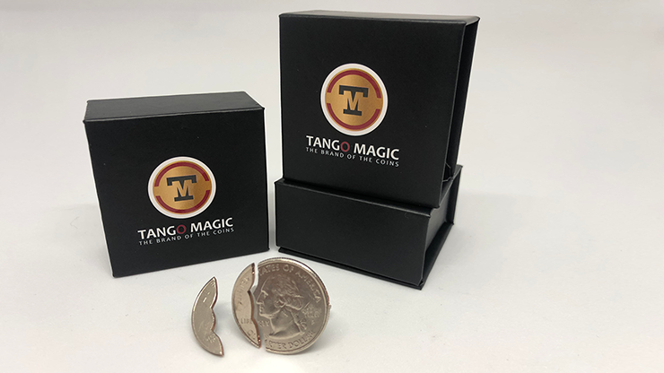 Bite Coin - US Quarter (Internal With Extra Piece) (D0045) by Tango by Murphy's Magic Supplies, Inc.