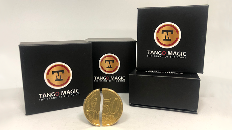 Tango Folding Coin 2 Euro Internal System by Tango by Murphy's Magic Supplies, Inc.