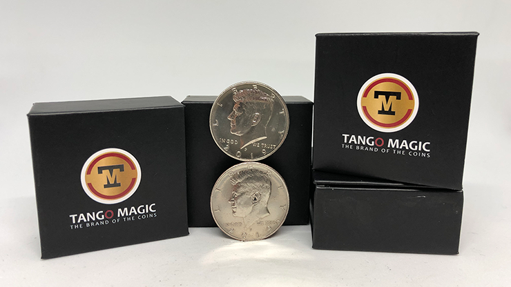 Balancing Coin (Half Dollar) by Tango Magic by Murphy's Magic Supplies, Inc.