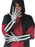 Fun World Skeleton Glove And Wrist Bone Adult Gloves by HalloweenStore.com