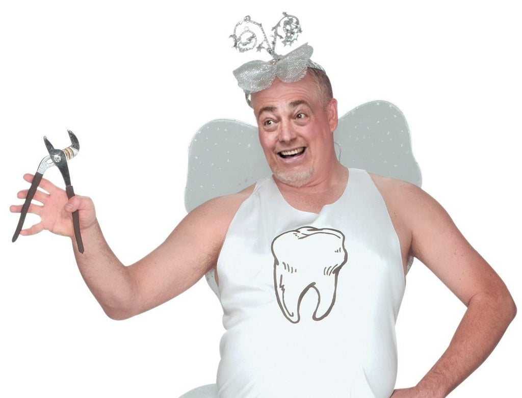 Tooth Fairy Adult Mens Princess Costume by HalloweenStore.com