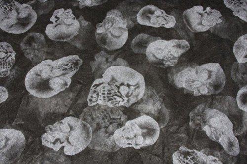 Skull Cloth Prop 30'' x 118'' Halloween Decoration by HalloweenStore.com